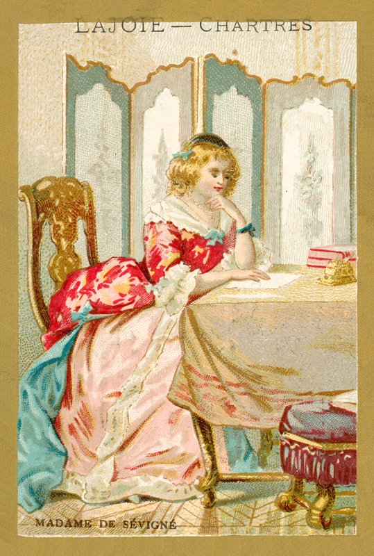 Madame de Sévigné, écrivaine française - French School