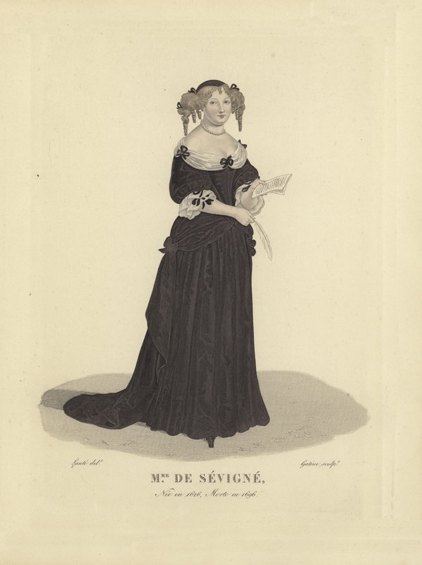 Madame de Sévigné, écrivaine française - French School