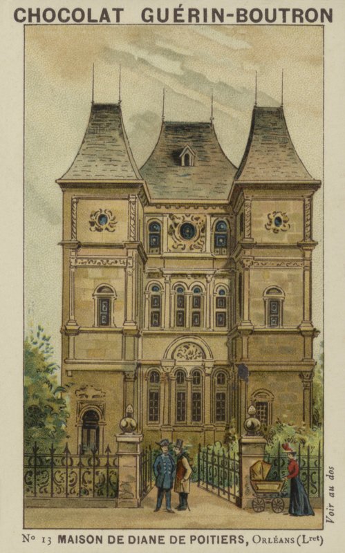 Maison de Diane de Poitiers, Orléans, Loiret - French School