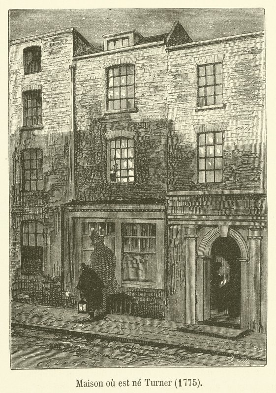 Maison où est né Turner - French School
