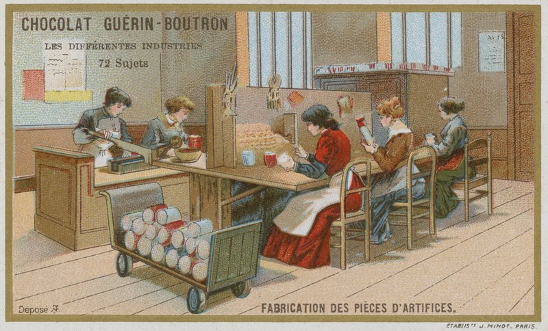 Fabrication de pièces de feux d