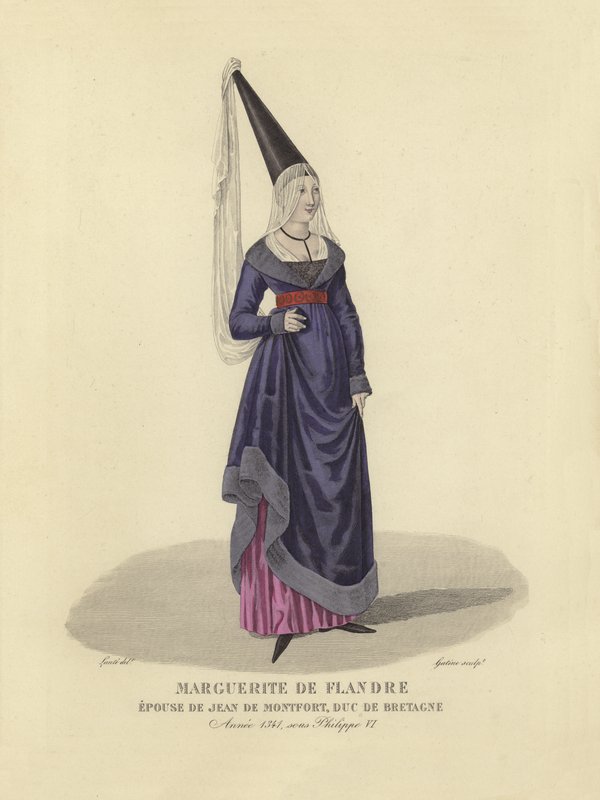 Marguerite de Flandre - French School