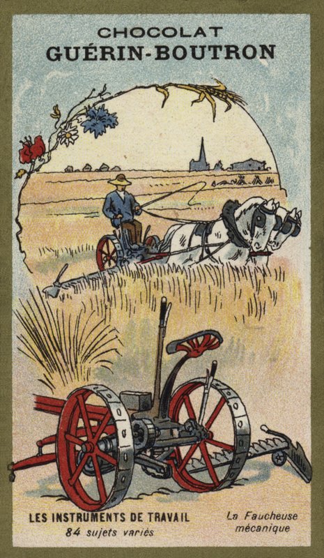 Moissonneuse mécanique - French School
