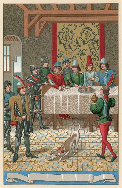 Costume du Moyen Âge - French School