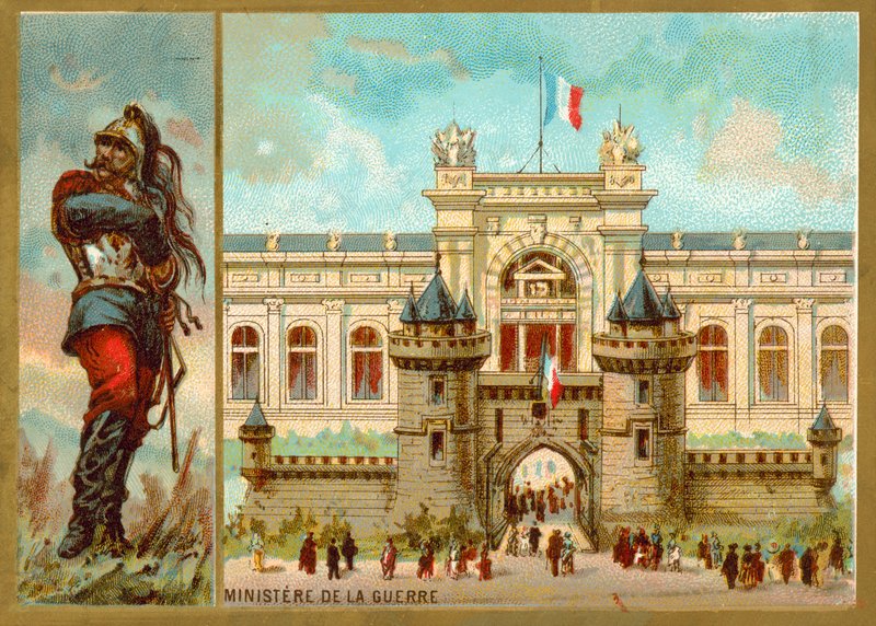 Ministère de la Guerre, Paris - French School