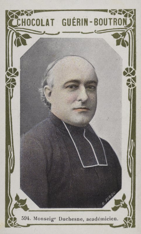 Monseigneur Duchesne, académicien - French School