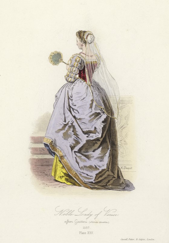 Dame noble de Venise - French School