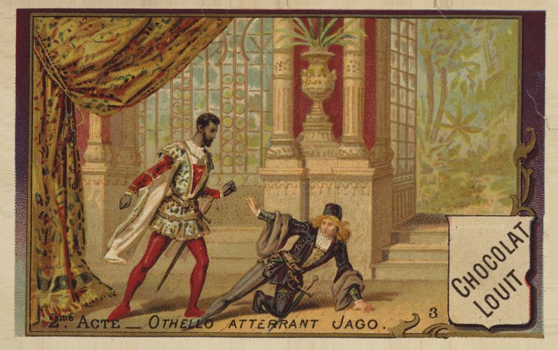 Othello et Iago - French School