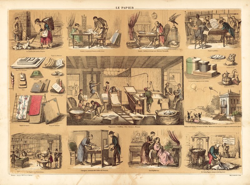 Papier - French School