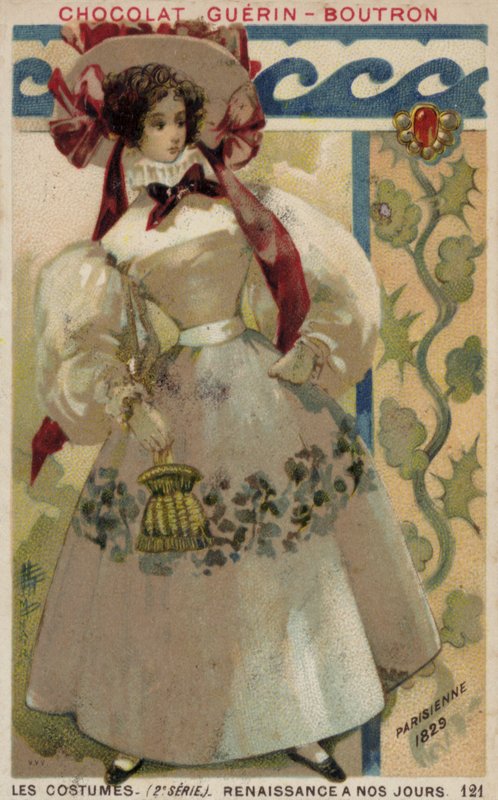 Mode parisienne, 1829 - French School