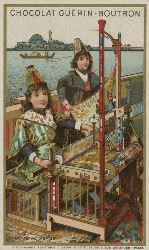 Tapis persans - French School