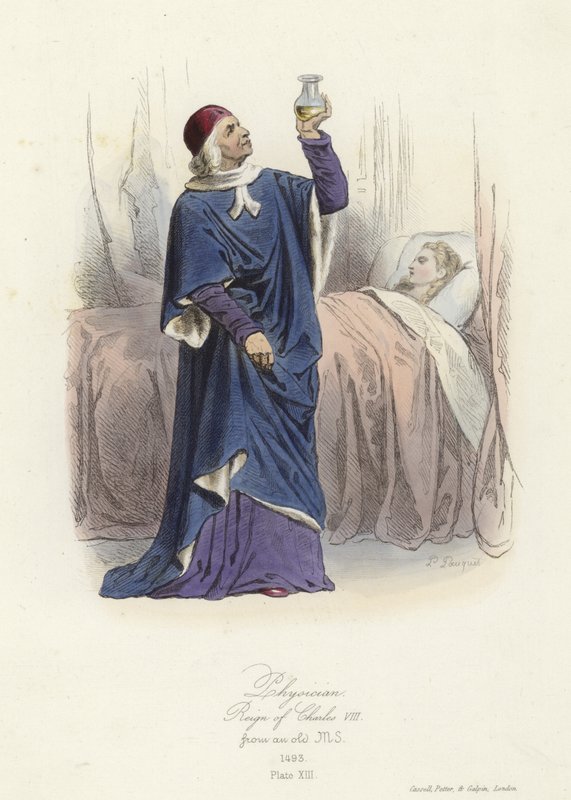 Médecin, règne de Charles VIII de France - French School