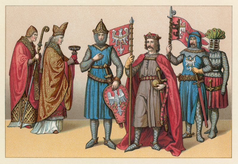 Costume de Pologne - French School