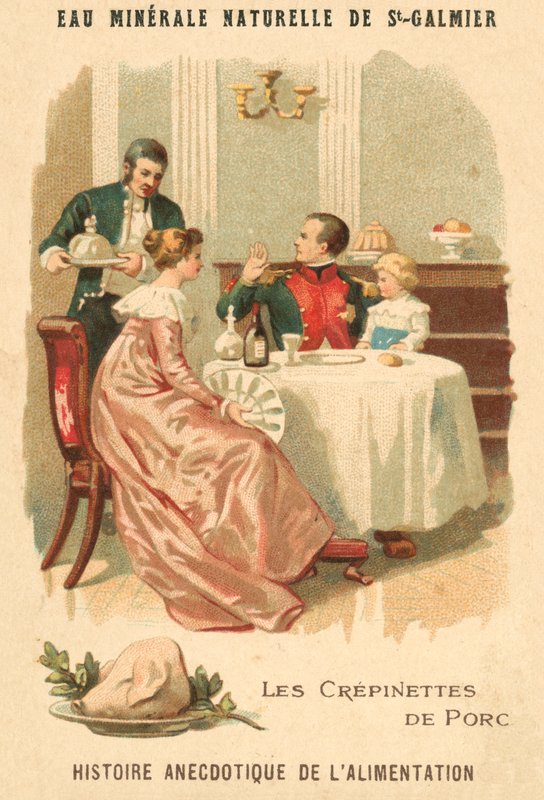 Crépinette de porc - French School
