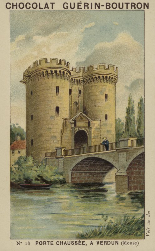 Porte Chaussée, à Verdun, Meuse - French School