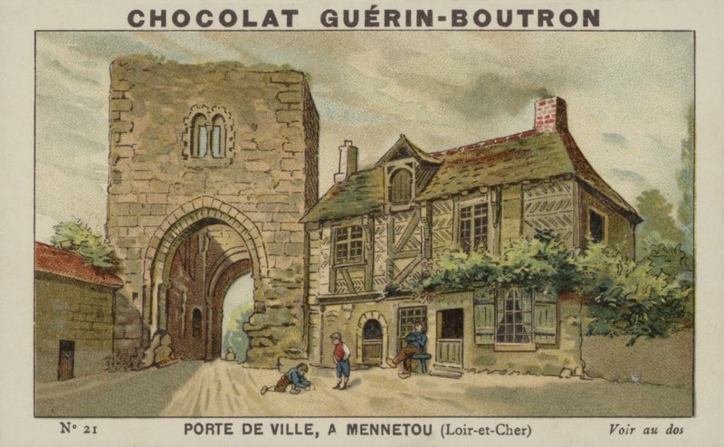 Porte de Ville, à Mennetou, Loir-et-Cher - French School