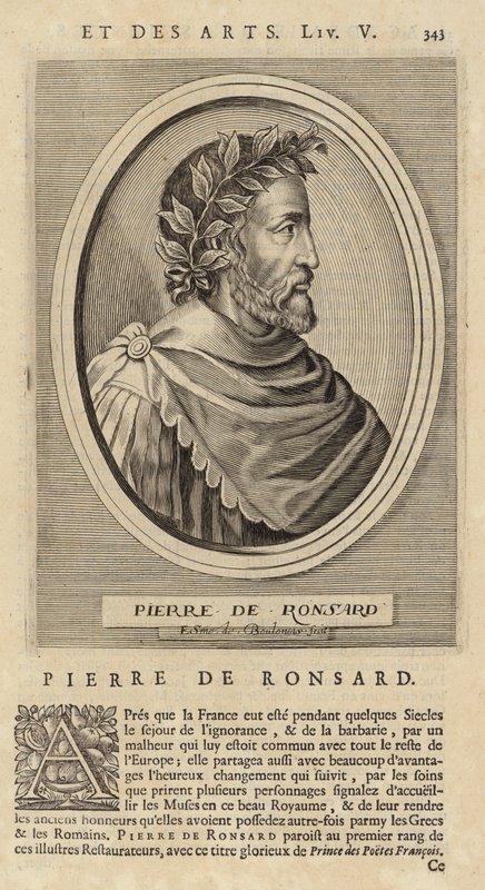 Portrait de Pierre de Ronsard - French School