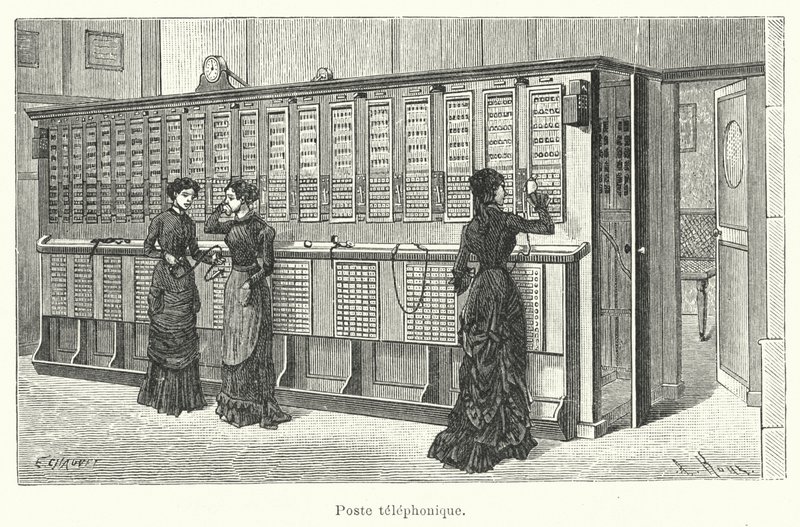 Poste téléphonique - French School