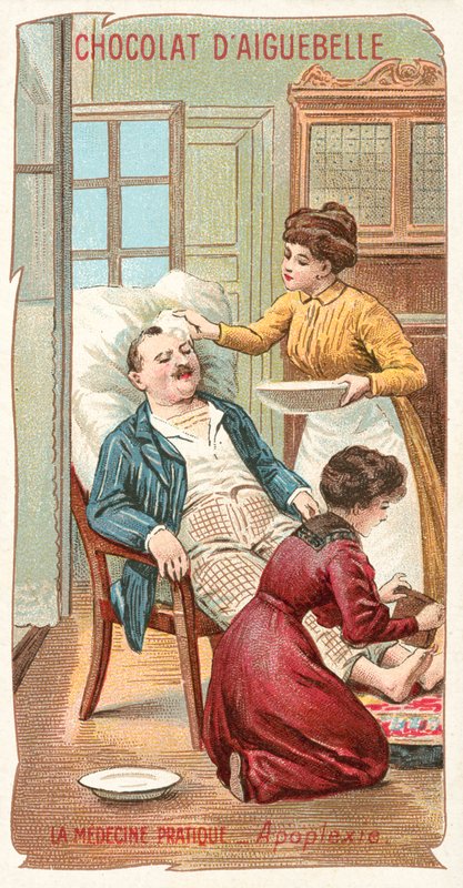 Médecine pratique - apoplexie - French School