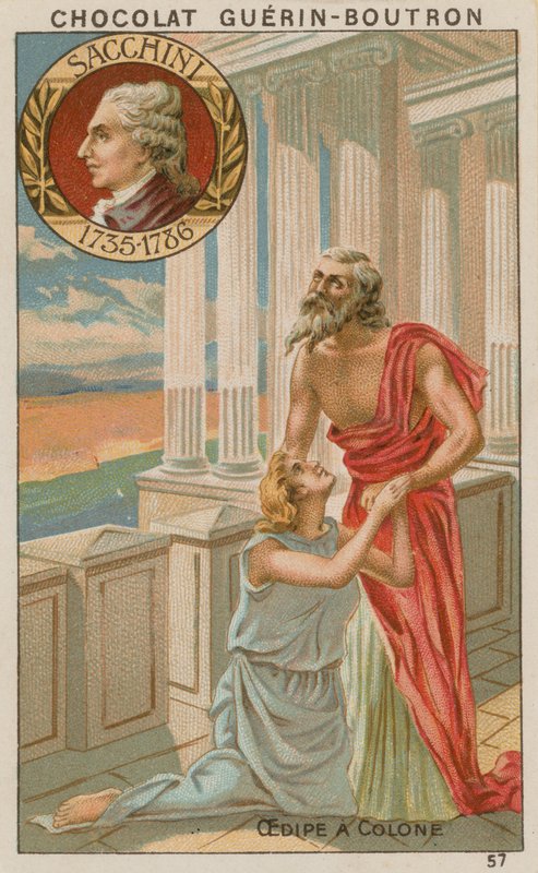 Oedipe a Colone - French School