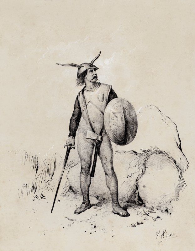 Soldat saxon, 445 - French School