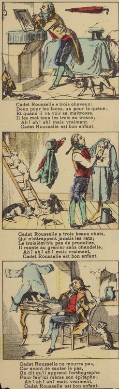 Scènes de Cadet Rouselle - French School