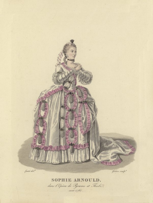 Sophie Arnould, chanteuse d
