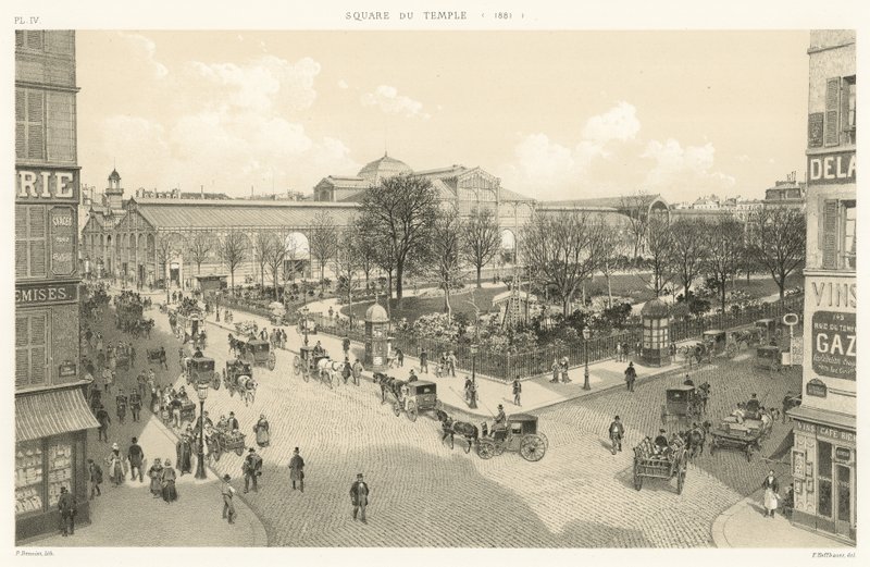 Square du Temple - French School
