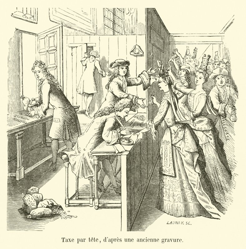 Taxe par tête, d