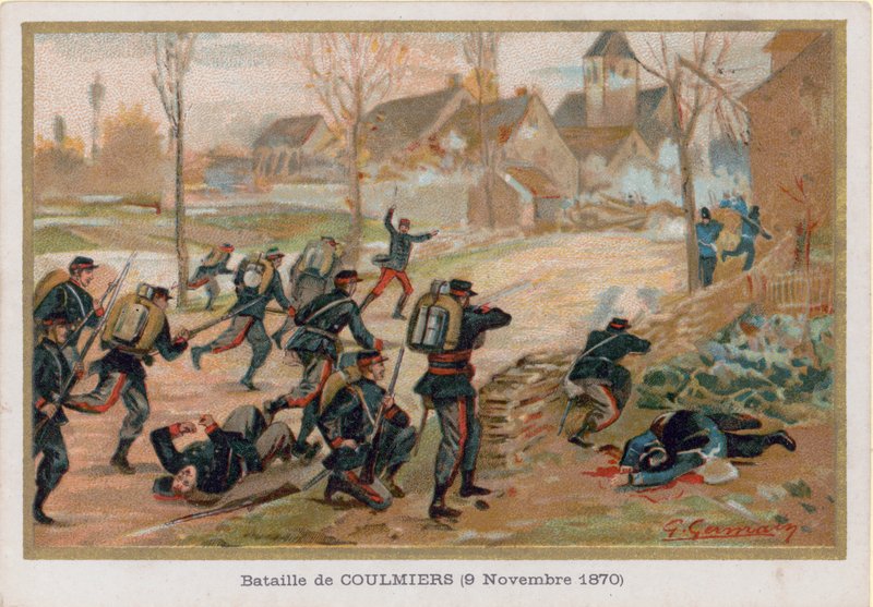 La Bataille de Coulmiers - French School
