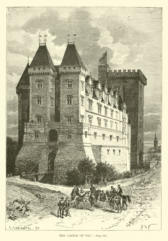 Le château de Pau - French School