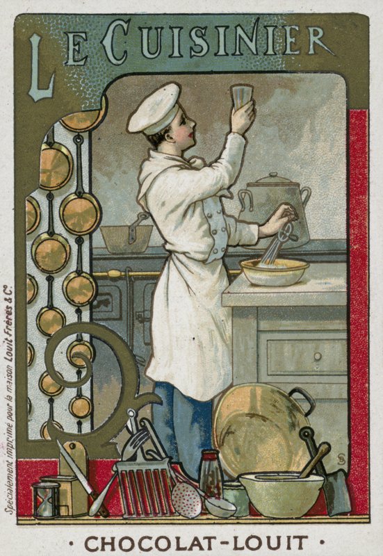 Le cuisinier - French School