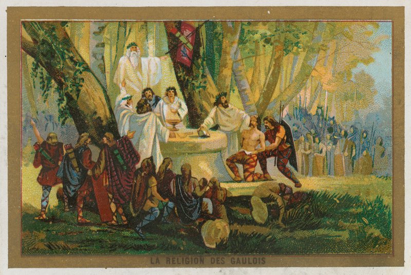 La religion des Gaulois - French School