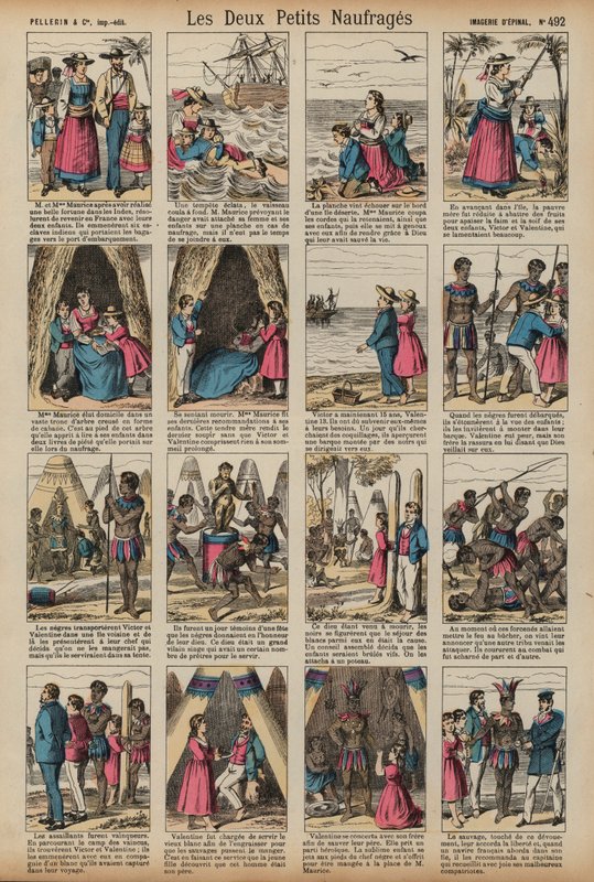 Les deux petits naufragés - French School