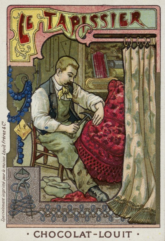 Le tapissier - French School
