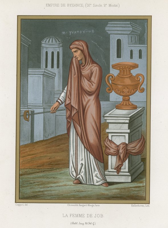La femme de Job - French School