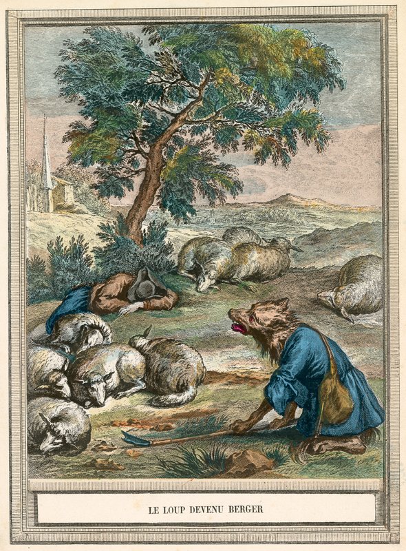 Le loup devient berger - French School