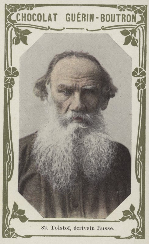 Tolstoï, écrivain Russe - French School