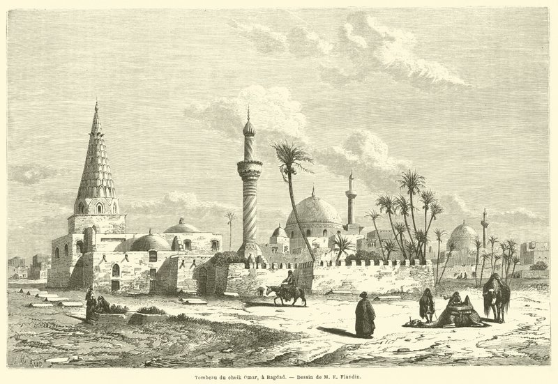 Tombeau du cheik Omar, à Bagdad - French School