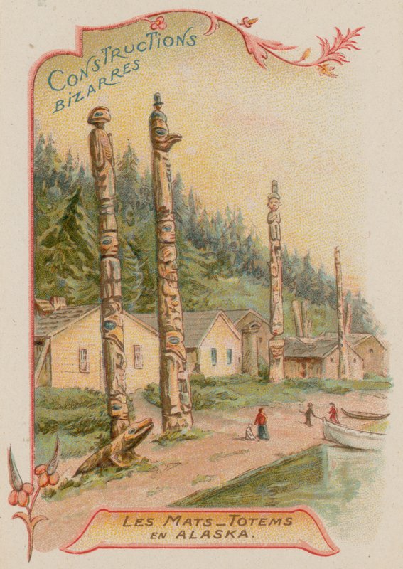 Totems en Alaska - French School