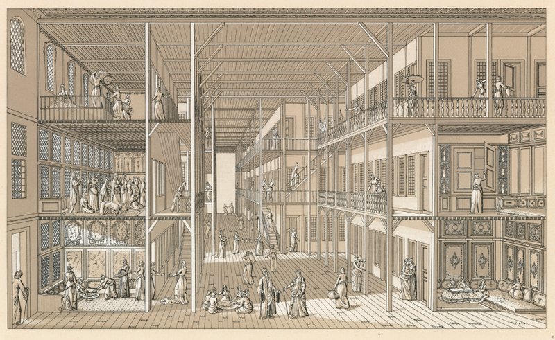 Costume turc - French School