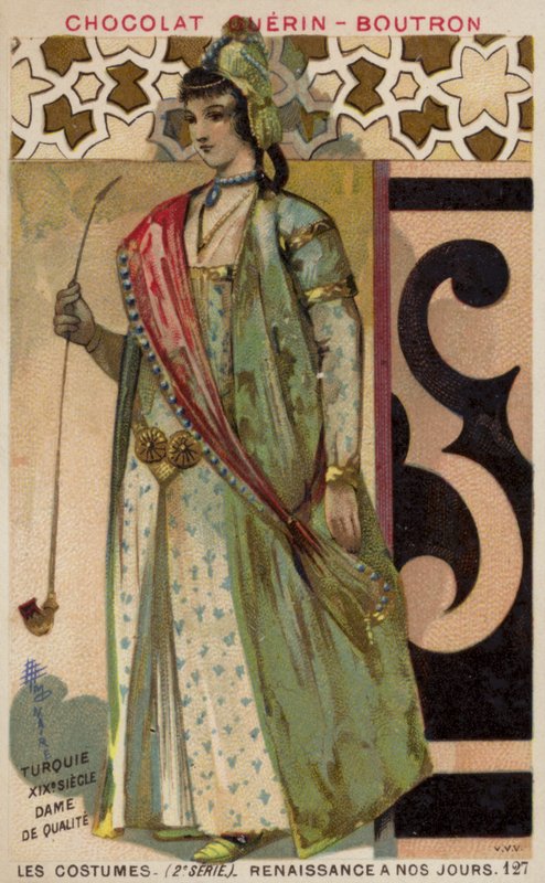 Dame turque, 19ème siècle - French School