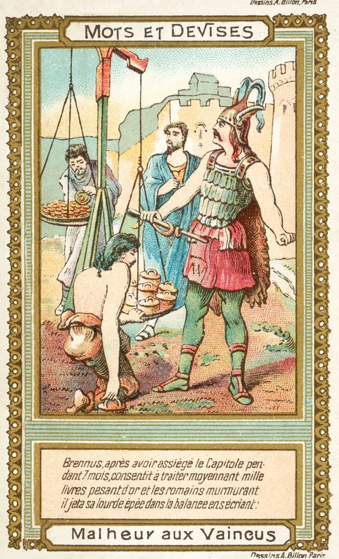 Vae Victis (Malheur aux vaincus) - French School