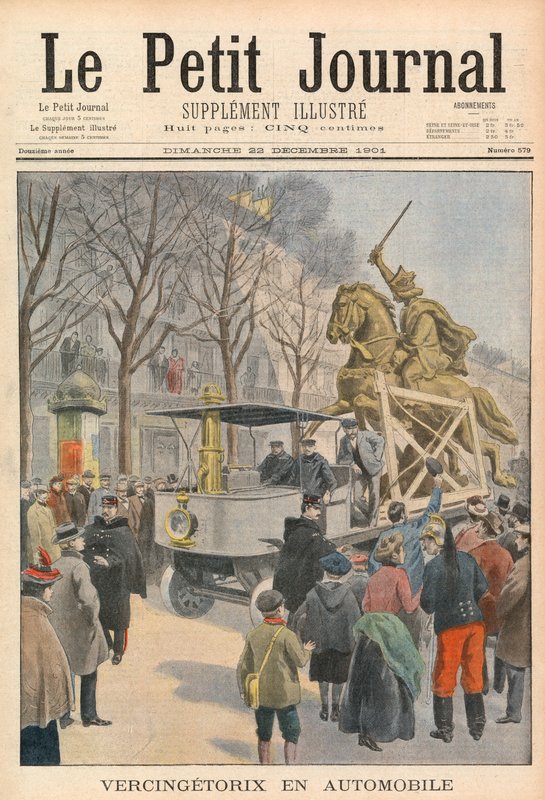 Vercingétorix en automobile - French School