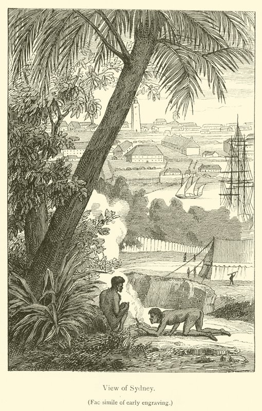 Vue de Sydney - French School