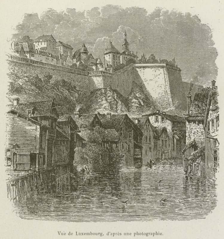 Vue de Luxembourg - French School