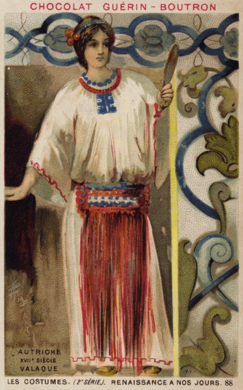 Costume valaque, XVIIe siècle - French School