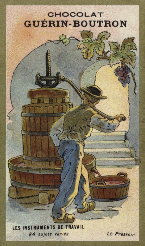 Presse à vin - French School