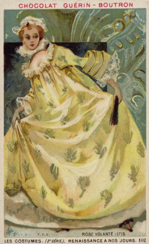 Robe de femme, 1715 - French School