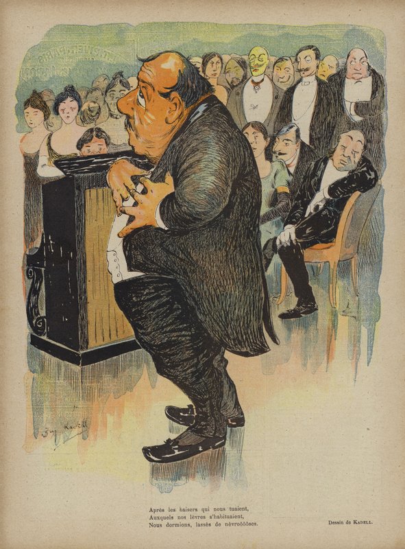 Illustration pour Le Rire - G. Kadell